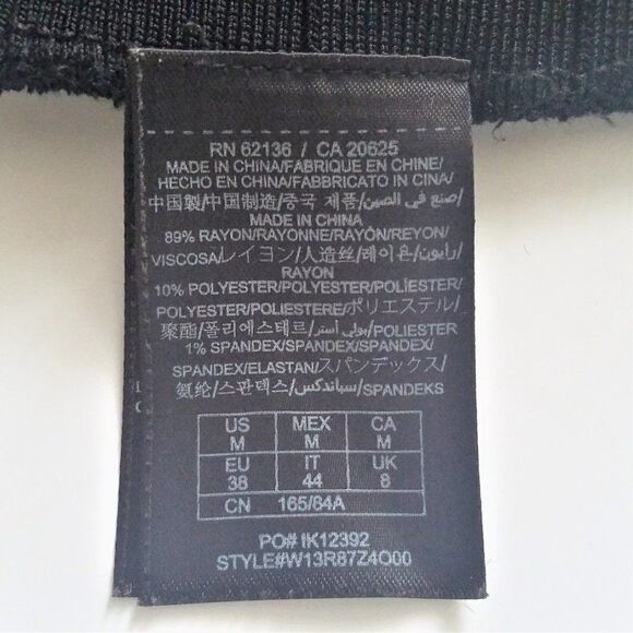 Guess Los Angeles Black Bandage Mini Skirt - Picture 7 of 7